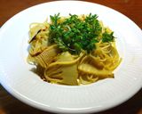 コラトゥーラ（魚醤）とトマトのパスタ作り方7写真