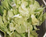 基本の春キャベツサラダ★たんぱく質豊富作り方2写真