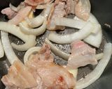 豚バラ肉の甘辛コチュジャン炒め☆焼魚弁当作り方2写真