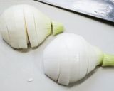 レンジで簡単！ 新玉ねぎのポン酢かけ作り方1写真
