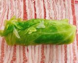 無添加焼肉生だれで作る肉巻き春キャベツ作り方4写真