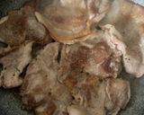 マカ豚肉照り焼き　小松菜添え作り方9写真