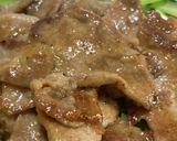 マカ豚肉照り焼き　小松菜添え作り方10写真