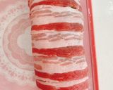 無添加焼肉生だれで作る肉巻き春キャベツ作り方5写真