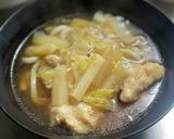 鶏むね肉ほろほろ野菜和風スープ(麺つゆ)作り方6写真
