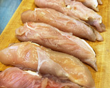 鶏ささみと椎茸の揚げ焼き作り方5写真