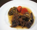 新米主婦の牛ほほ肉赤ワイン煮込み作り方7写真