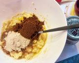しっとりモイストバナナクランブルマフィン作り方4写真