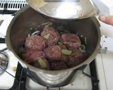 新米主婦の牛ほほ肉赤ワイン煮込み作り方6写真