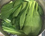 ☆小松菜のお浸しすりごま和え☆作り方3写真