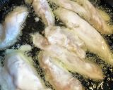 スイートチリソースで！米粉のササミ揚げ作り方3写真