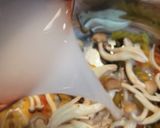 ブナシメジとフジッリの豆乳スープ作り方3写真