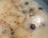 ブナシメジとフジッリの豆乳スープ作り方5写真