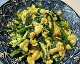 夜ご飯にもう1品！ニラ玉♪作り方5写真