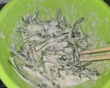 米粉でもっちもちのニラチヂミ作り方3写真