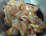 旨辛！　鶏の辛焼き丼作り方1写真