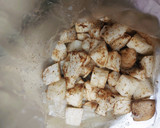 長芋とエリンギを米粉で揚げ焼き作り方2写真