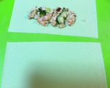 いつもと違うアレンジ春巻き★エビと蓮根作り方6写真