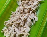＊大豆と鶏胸肉の小松菜サラダ＊作り方2写真