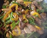 青椒肉絲春巻作り方11写真