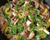 青椒肉絲春巻作り方10写真