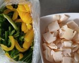 青椒肉絲春巻作り方7写真