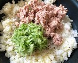 巻き寿司は・混ぜ巻きツナ巻き・カニ巻き作り方5写真