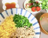 お弁当にもぴったり！〜3色そぼろご飯〜作り方10写真