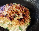卵無し!ネギたっぷりポークハンバーグ作り方5写真