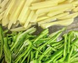 筍~♪青椒肉絲~♡作り方1写真
