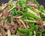 筍~♪青椒肉絲~♡作り方5写真