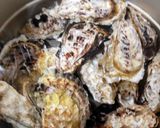 殻付き牡蠣から取り出した牡蠣フライ♡作り方1写真