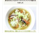 簡単＆具沢山【豚とキャベツの中華スープ】作り方6写真