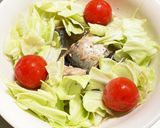 レンジ使用 サバ缶で簡単アクアパッツァ風作り方2写真