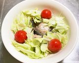レンジ使用 サバ缶で簡単アクアパッツァ風作り方4写真