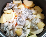 えびと野菜のカレー塩酒粕炒め作り方3写真