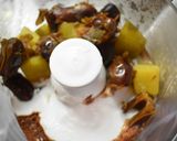 さつまいもとデーツのチョコケーキ作り方3写真