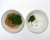 レモンパセリチーズ納豆（洋風アレンジ）作り方3写真