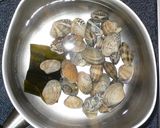 浅蜊(あさり)の味噌汁作り方1写真