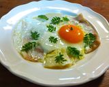 コールドスタートで　きれいな目玉焼き　作り方17写真