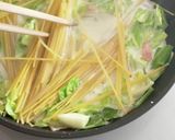 春キャベツたっぷり！ワンパンカルボナーラ作り方4写真