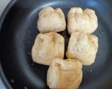 サバ味噌缶ネギ油揚げつつみ作り方5写真