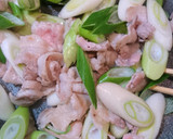 簡単！美味しい！豚バラと長ねぎの甘辛炒め作り方3写真