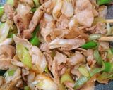 簡単！美味しい！豚バラと長ねぎの甘辛炒め作り方4写真