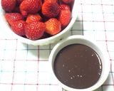 簡単！なんちゃってチョコレートフォンデュ作り方2写真