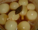 小鴨ママの小たまねぎグラタン。作り方2写真