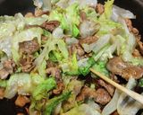 豚コマとシャキシャキレタスのレモオイ炒め作り方6写真