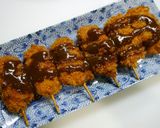 簡単！串カツリメイク　カレーチーズ作り方2写真