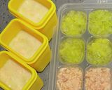 離乳食サーモンと白菜&クリーム煮　ソース作り方1写真