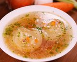 まるごと玉ねぎのオニオンコンソメスープ作り方5写真
